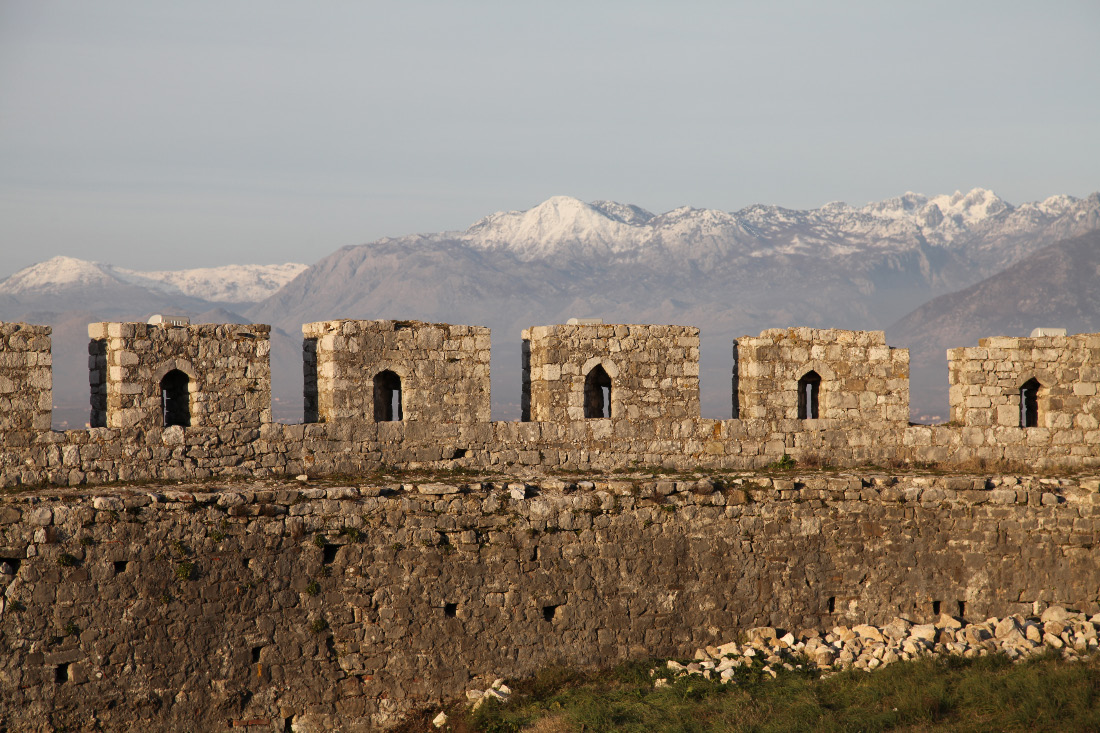 Rozafa Castle to the mountain peaks of northernmost Albania and and thence to Montenegro